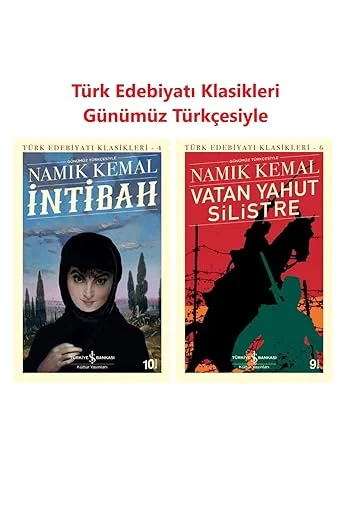 Vatan Yahut Silistre İntibah Türk Edebiyatı Klasikleri Günümüz Türkçesiyle 2 Kitap
