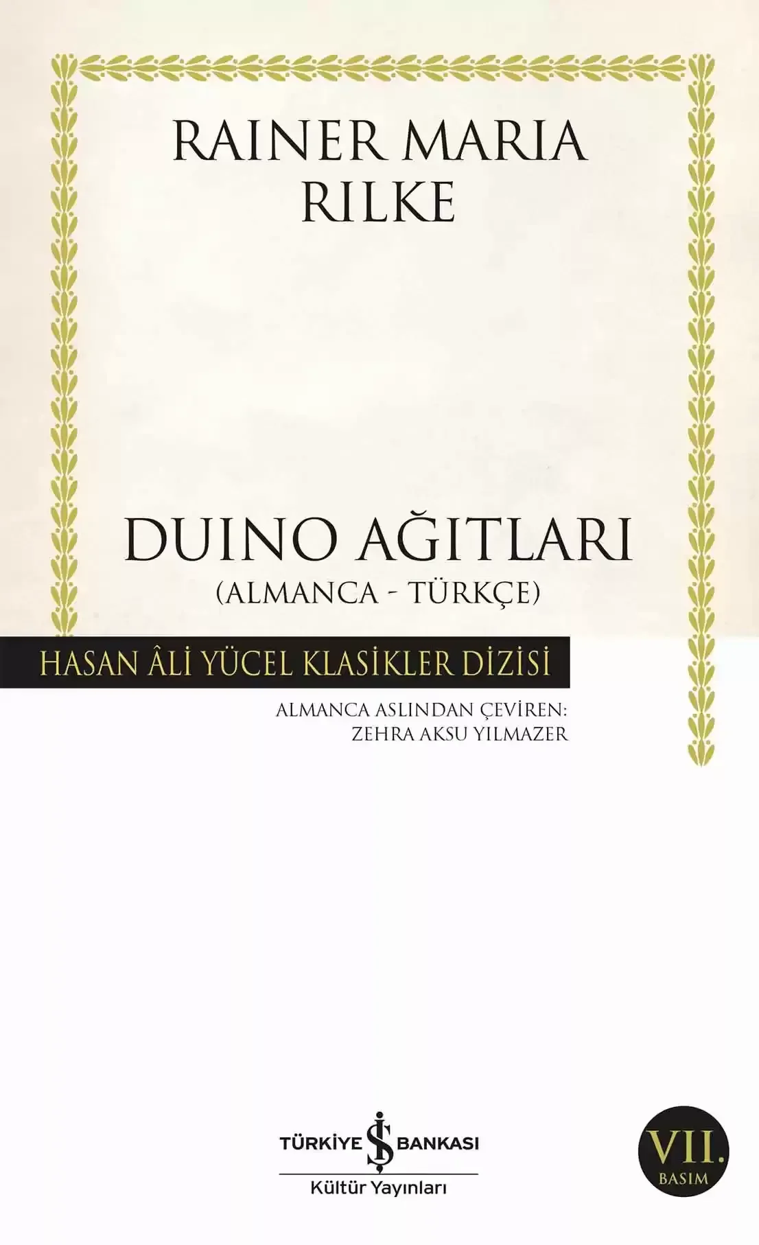 Duino Ağıtları (Ciltsiz)
