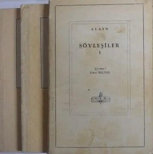 Söyleşiler 3 Cilt / 11-Z-170