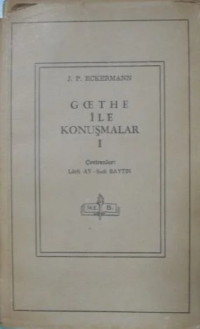 Goethe İle Konuşmalar / 11-Z-166