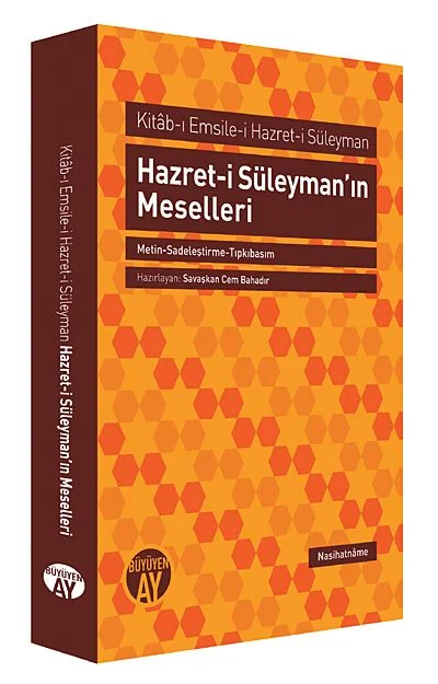 Hazret-i Süleyman'ın Meselleri (Metin-Sadeleştirme-Tıpkıbasım)