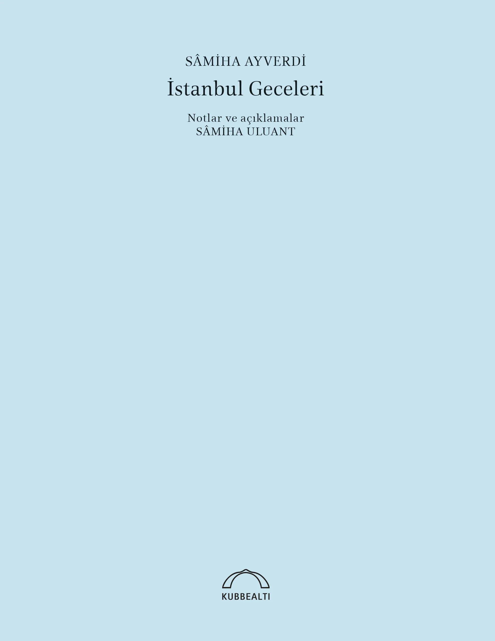 İstanbul Geceleri (50. Yıl Özel Baskısı)